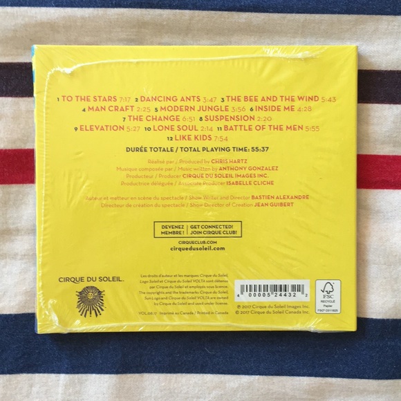 Cirque Du Soleil VOLTA CD Album - Picture 2 of 4